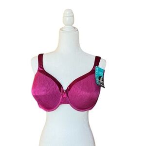Vanity Fair Illumination Bra 40DD Berry